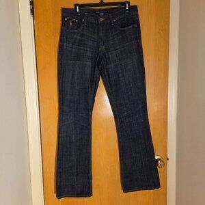 Ralph Lauren Sport Womens Jeans Size 29 Y2K Dark Wash Stretch Bootcut Denim Vtg